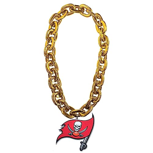 Aminco Tampa Bay Buccaneers NFL Fan Chain, Gold
