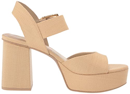 Dolce Vita Sandália feminina Bobby, Raffia natural, 9.5