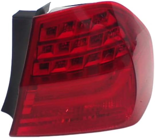 CarLights360: For 2009 2010 2011 BMW 328i Tail Light Assembly Driver Side LED w/Bulbs For BM2818114