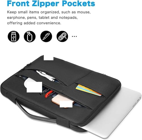 Funda para portátil impermeable y ligera con forro suave acolchado 3