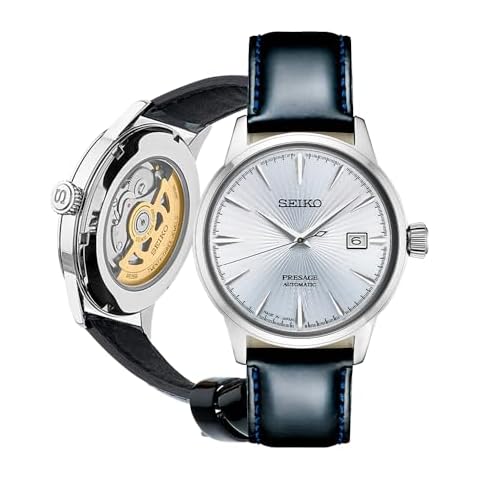 SEIKO SRPB43 Men's PRESAGE Automatic Watch w/Date, Blue Cover