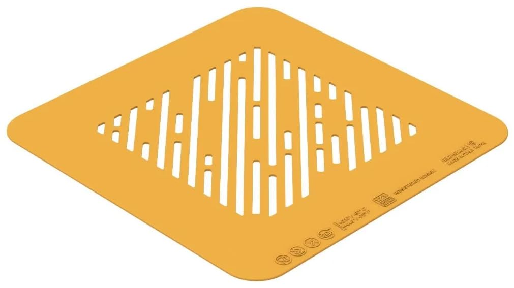 Silikomart Stencile in Silicone per Decorazione Alimentare 16,2 cm x 16,2 cm Totali, Confezione da 2 - Linea (Linea)
