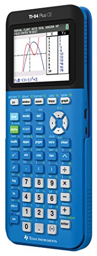 Texas Instruments TI-84 Plus CE Lightning Graphing Calculator by Texas Instruments