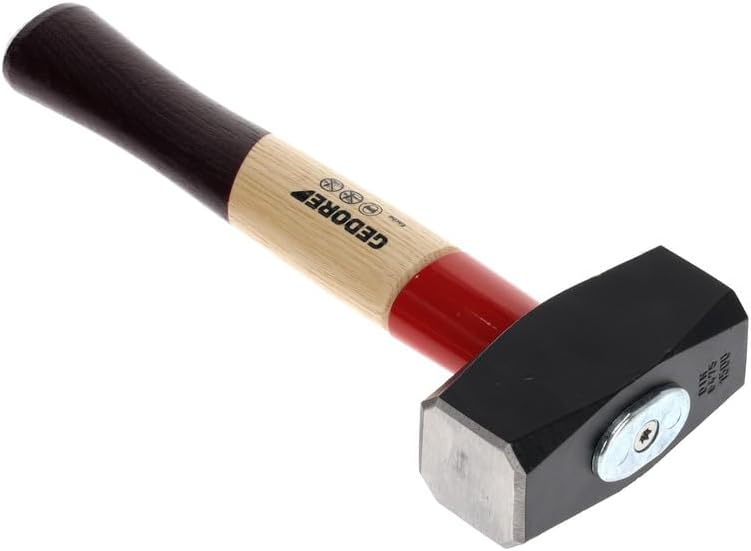 GEDORE 620 E-1500 Club Hammer ROTBAND-Plus, 1500 g, 1,500 Grams