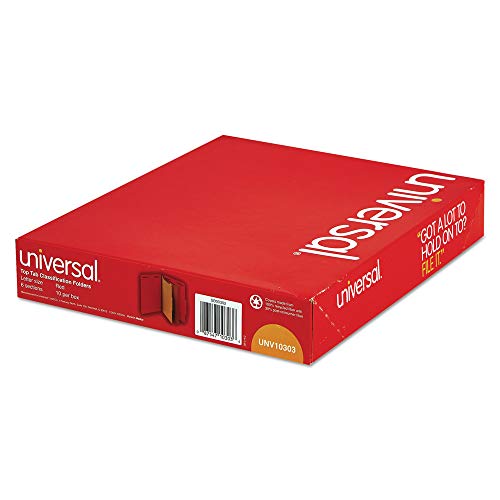 Unv10303 - Universal Pressboard Classification Folders #TOP3