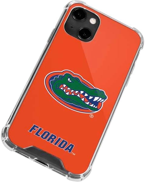 Skinit Clear Phone Case Compatible with iPhone 14 - Officially Licensed University of Florida Gators Mascot Logo Design