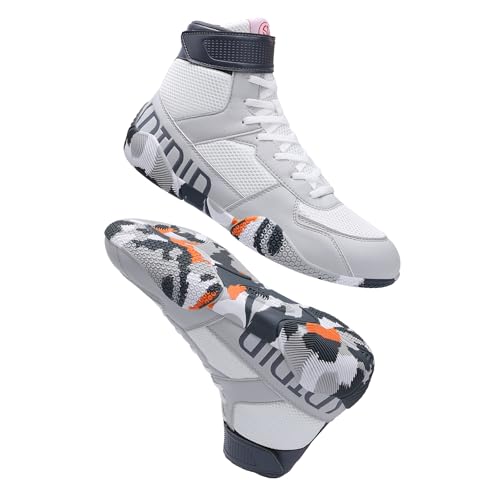 Men's Wrestling Shoes with Lightweight,Sdtdid Boxing Shoes for Gym, Training, Powerlifting,Etc.