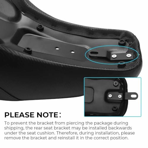 Asiento doble para Harley Dyna Street Bob y Fat Bob 2006-2017 6