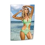Latin Beauty Model Petra Cubonova Sexy Body Portrait Poster Canvas Art Wall Printing Office Bedroom Aesthetic Living Room24x36inch(60x90cm) Unframe-style