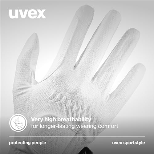 Foto von uvex Sportstyle - dehnbarer Reithandschuh für Damen und Herren - exzellenter Grip & strapazierfähig - touchscreenfähig - White - 9