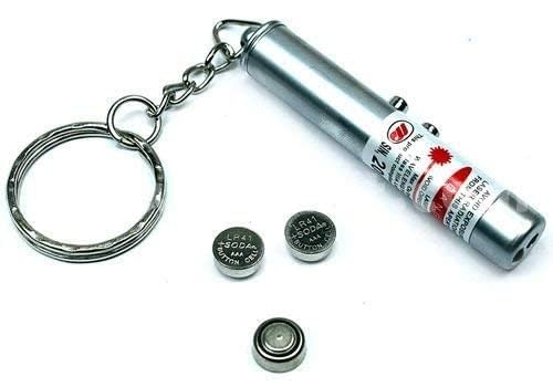Image of AUGEN Ultra Powerful Red Laser Pointer Beam Light Presentation Pointer (2 in 1 Pocket Red Laser Pointer Plus UV Torch) (Pack of 2)