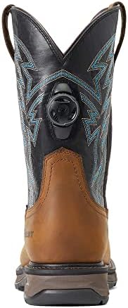 Ariat Mens WorkHog XT BOA Carbon Toe Work Boot Dark Earth/Black 10 | Image 4