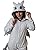 Pijama Kigurumi Macacao Dragao Branco Luminoso - imagem 3