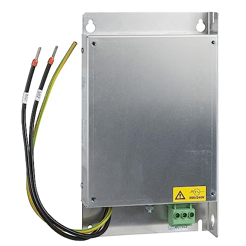 Filtro CEM 25A 240V-500V tri con chasis de alta durabilidad para sistemas ATV320
