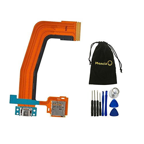 Mencia Charger Dock Charging Flex Cable and SD Card Holder For Samsung Galaxy Tab S 10.5 T800 T801 T805 T807 With Tools