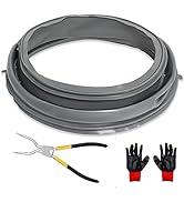 WPW10381562 W10290499 Washer Door Bellow Gasket Boot Seal Compatible with Whirlpool Maytag Amana ...