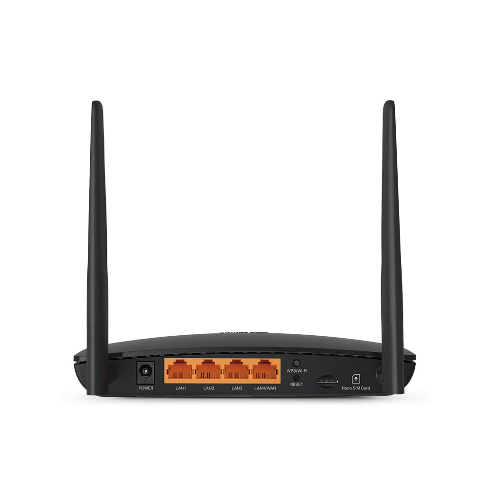 TP-Link Archer MR202 LTE Router, 4G Router SIM Karte, WLAN Dual-Band AC750, 4G Cat4 bis zu 150 Mbit/s, 4 Ports, Plug and Play, MU-MIMO, TP-Link One Mesh