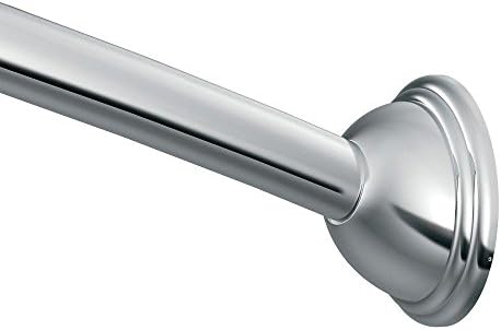 Moen DN2160CH Shower Rod, CURVED, Chrome