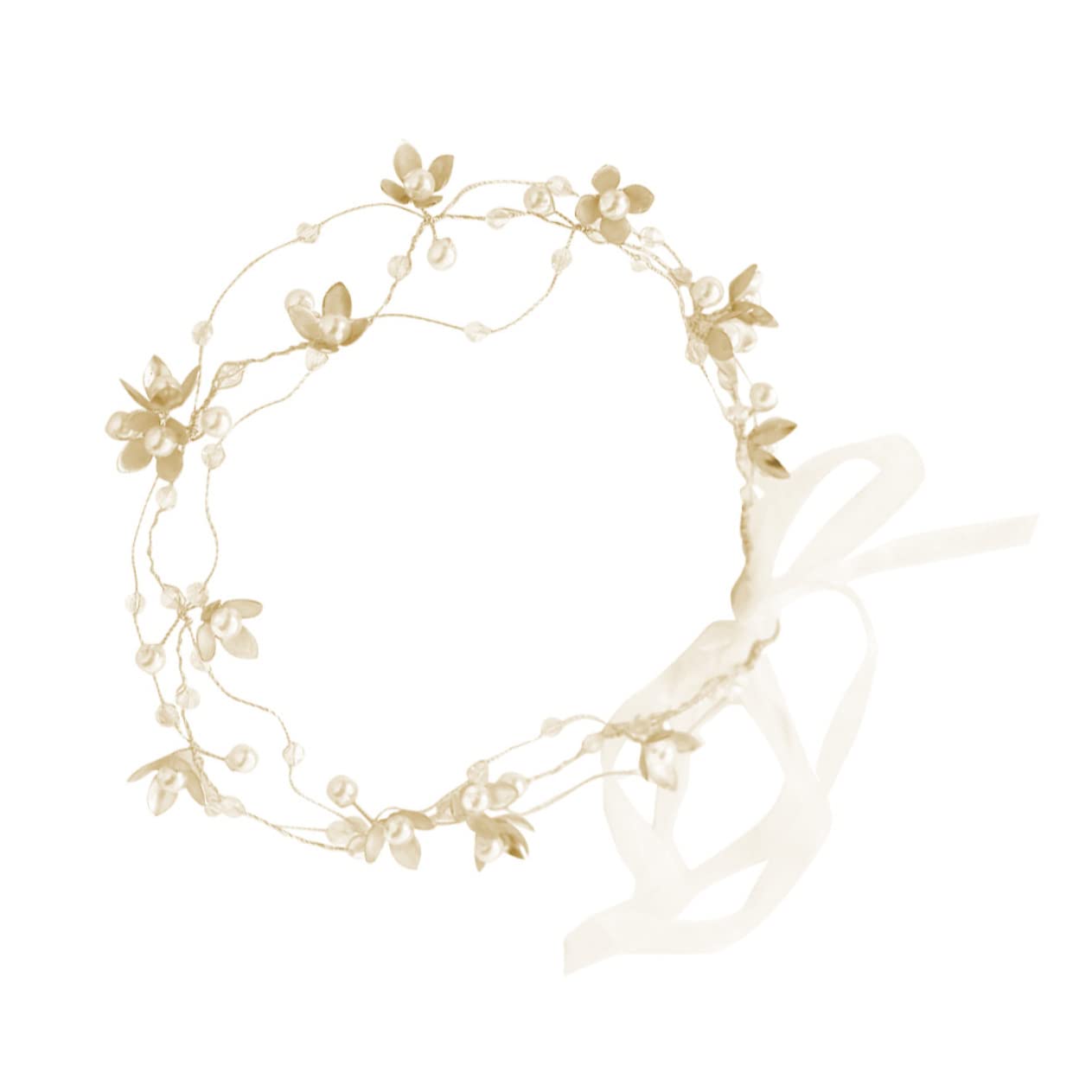 FRCOLOR 3 Stück Blumen-haarbänder Für Frauen Braut-kopfschmuck Brautschmuck Hochzeits-stirnbänder Braut-haarteile Haarband Mit Kristallperlen