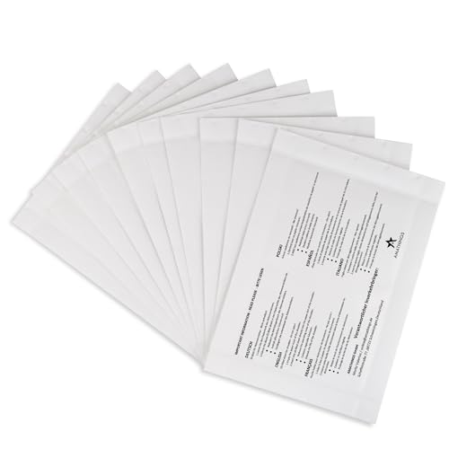 AMATHINGS Ölpapier für Aktenvernichter passend für DIN A4 Einschub – Schmiermittelblätter für Aktenvernichter verfügbar als 10er Pack – Ölblätter