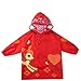 Produktbild Chunlan Kinder Gefüttert Regen Mäntel for Kinder mit Schulranzen männlichen und weiblichen Kind Student Poncho (Größe: groß) MEI (Size : Large)