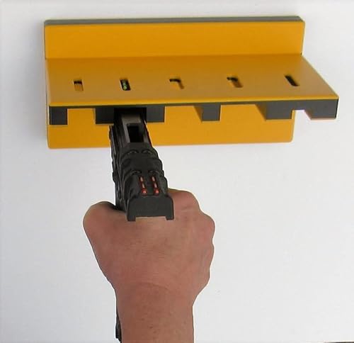 Handi-Racker Range-Racker Slide Assist Tool for Semi-Automatic Pistols Rugged High-Density Polyethylene, Multi-Slot Fit for Most Pistols, Optional Mounting Base Included