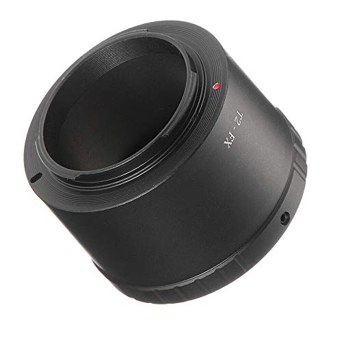 Focusfoto T2 T Lens Adapter Ring For Fujifilm X Mount Fx Fuji Camera X-A1,X-A2,X-A3,X-A5,X-M1,X-E1,X-E2,X-E2S,X-T1,X-T2,X-T10,X-T20,X-Pro1,X-Pro2 (T2 To Fx) #TOP5