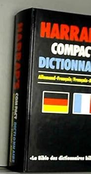 Hardcover Harrap´s Compact Dictionnaire Allemand/Francais [French] Book
