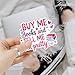 3 Pcs Book Lover Sticker – Buy Me Books and Tell Me I’m Pretty Vinyl Decal for Laptop, Water Bottle, Scrapbook, Cute Bookish Gift