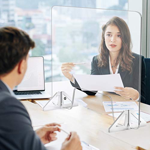 Plexiglass Sneeze Guard for Counter, Desk and Ceiling 32