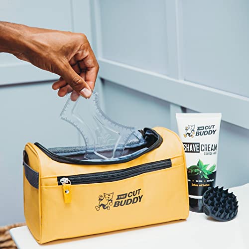 35-Piece Beginner Trimming & Clipper Kit | Hair & Facial Hair Cutting Set | Simple Diy Barber Kit For Men | As Seen On Shark Tank | The Cut Buddy #TOP1