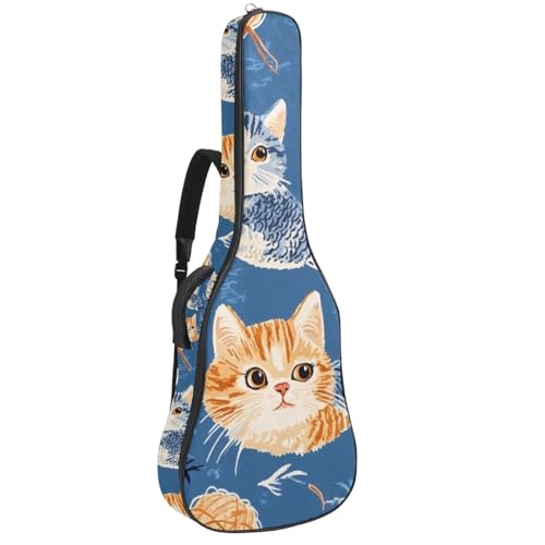Housse guitare 109 cm imperméable pour éviter la poussière