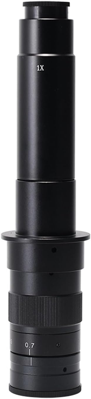 Microscope 120X 180X 300X Optical Lens Monocular Industrial Microscopes Digital CCD Camera Lens,Electron Microscope Accessories (300X)