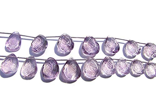 Améthyste rose AA+ en poire pour création de bijoux d'exception - 3