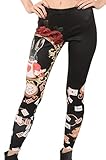 CowCow Womens Dog Cats Horses Pigs Hippo Sheep Rabbit Panda Leggings, XS-5XL