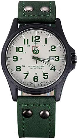 Amazon Tangqi 腕時計 メンズ ウォッチ 4色 クラシック シンプル レザー ビジネス アメリカ風 オシャレ 高級感 ファッション 安い 贈り物 ギフト プレゼント 日常 同僚 就活 会社 お祝い 成人 卒業 誕生日 通勤 通学 A メンズ腕時計