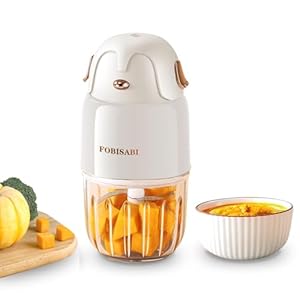 Baby Food Maker – Baby Food Processor Baby Food Blender for Baby Food, Fruit, Vegatable, Meat, Baby Food Puree Maker Make Fresh and Nutritious Meals for Your Little One (White), 300ml