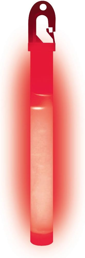 Lumica Industrial & Military Quality Safety Light Stick Red 12 Hour