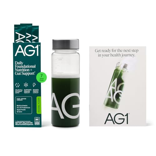 AG1 Athletic Greens 7-Day Starter Kit – All-in-One Greens Powder