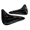 BXZ Front Bumper Insert Pair Fog Light Lamp Opening Cover Pair For 2017 2018 2019 Corolla LE CE XLE L