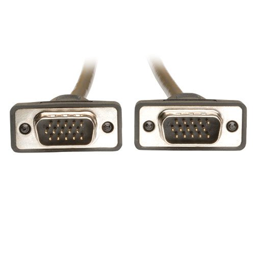 Tripp Lite P502-025-Sm Low Profile Vga Rgb Hd15 M/M 25-Feet Coaxial Monitor Cable Black #TOP1
