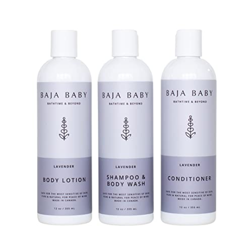 Lavender Baby Shampoo & Body Wash - Ewg Verified™. Organic. Gluten-Free. Vegan - 1 12 Oz Bottle #TOP7