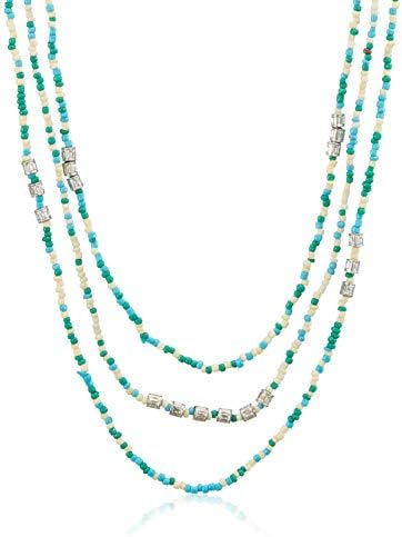 ISHVAKU Delicate Beaded Necklaces for Girls and Women