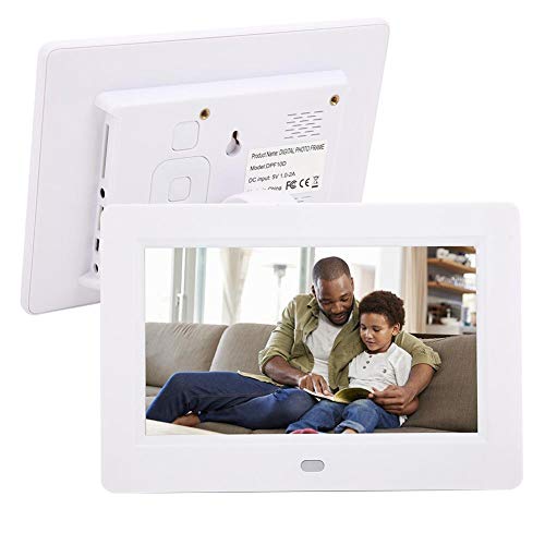 Cornice Foto Digitale Da 7 Pollici – LED 800x480, Riproduzione Video 720P, Audio MP3, Lettore Schede MS/MMC, Interfaccia USB 2.0