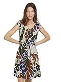 TOM TAILOR Damen 1026052 Basic Kleid, 26866-Multicolor Botanical, 42