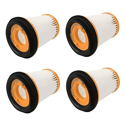 Rediboom 4-Pack Replacement Filter Compatible with Shark W1 W2 W3 WV200 WV251 WV201 WV205 WV220 Cordless Handheld Vacuum Cleaner, Compare to Part #XHFWV200 Cover