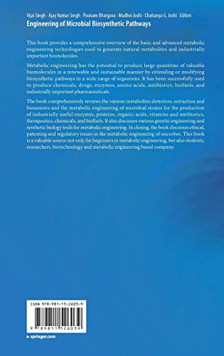Engineering of Microbial Biosynthetic Pathways
