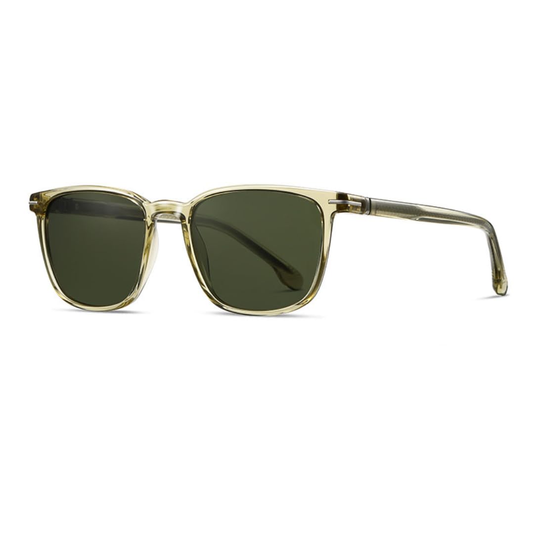 Occhiali da sole retrò TR90 Tac polarizzati, stile occhiali da sole UV400