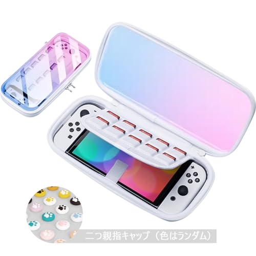 YUYAKESHI Switch oled[ OLED Nintendo SwitchpP[X obO یJo[ h ϏՌ jeh[p  W J[h[ ewLbvtiu[EsNESwitcholedj