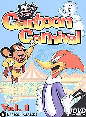 DVD Cartoon Carnival: Volume 1 (8 Cartoon Classics) DVD Formatted for Worldwide Use Book